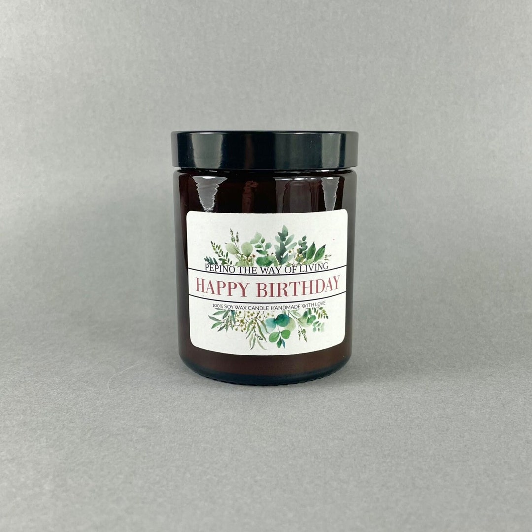 Bougie En Cire De Soja Craftique - Parfum Humoristique "Smells Like Your Thirties Are Over", 198g, Coulée à La Main - 10