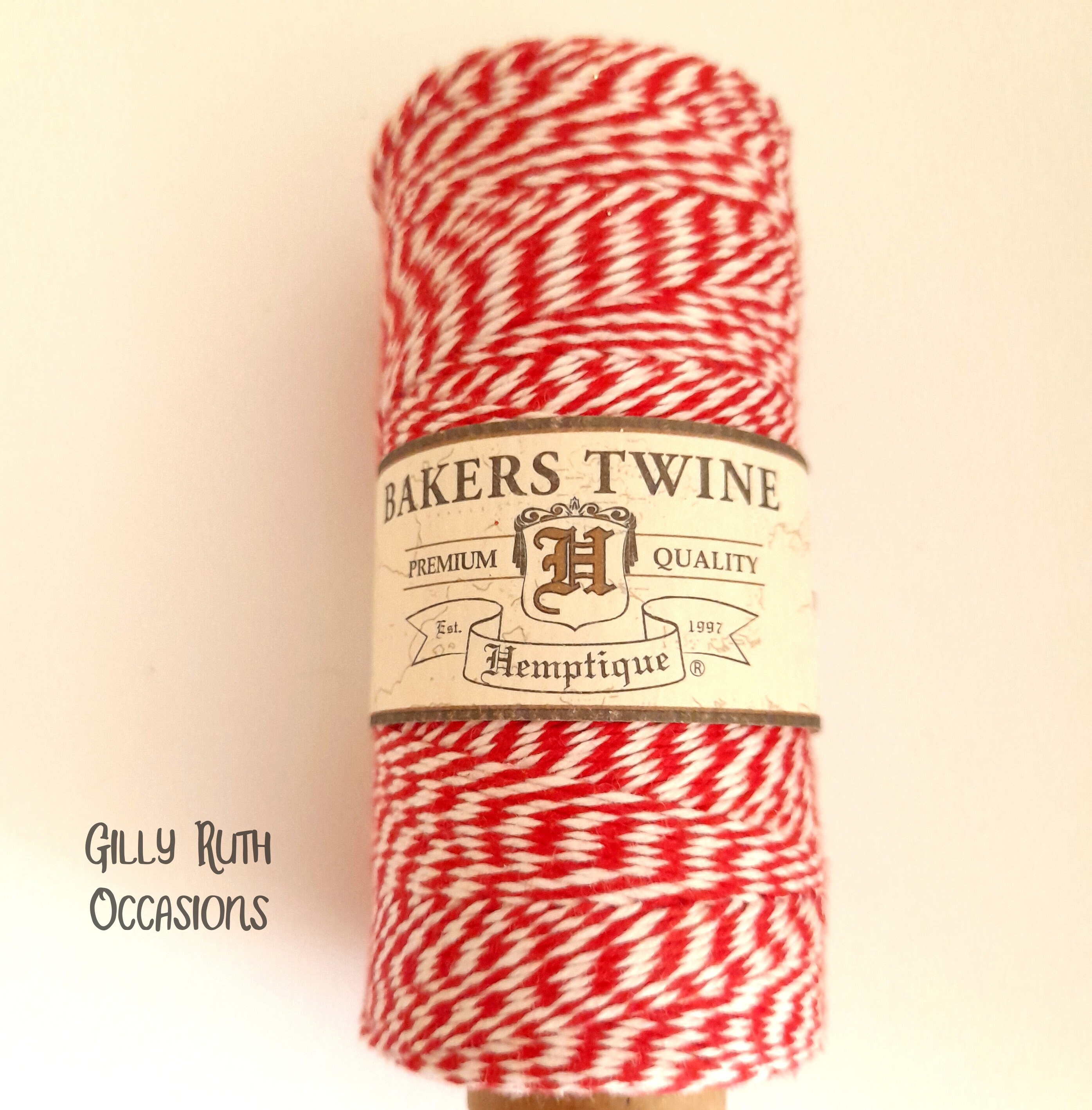 Red and White Bakers Twine