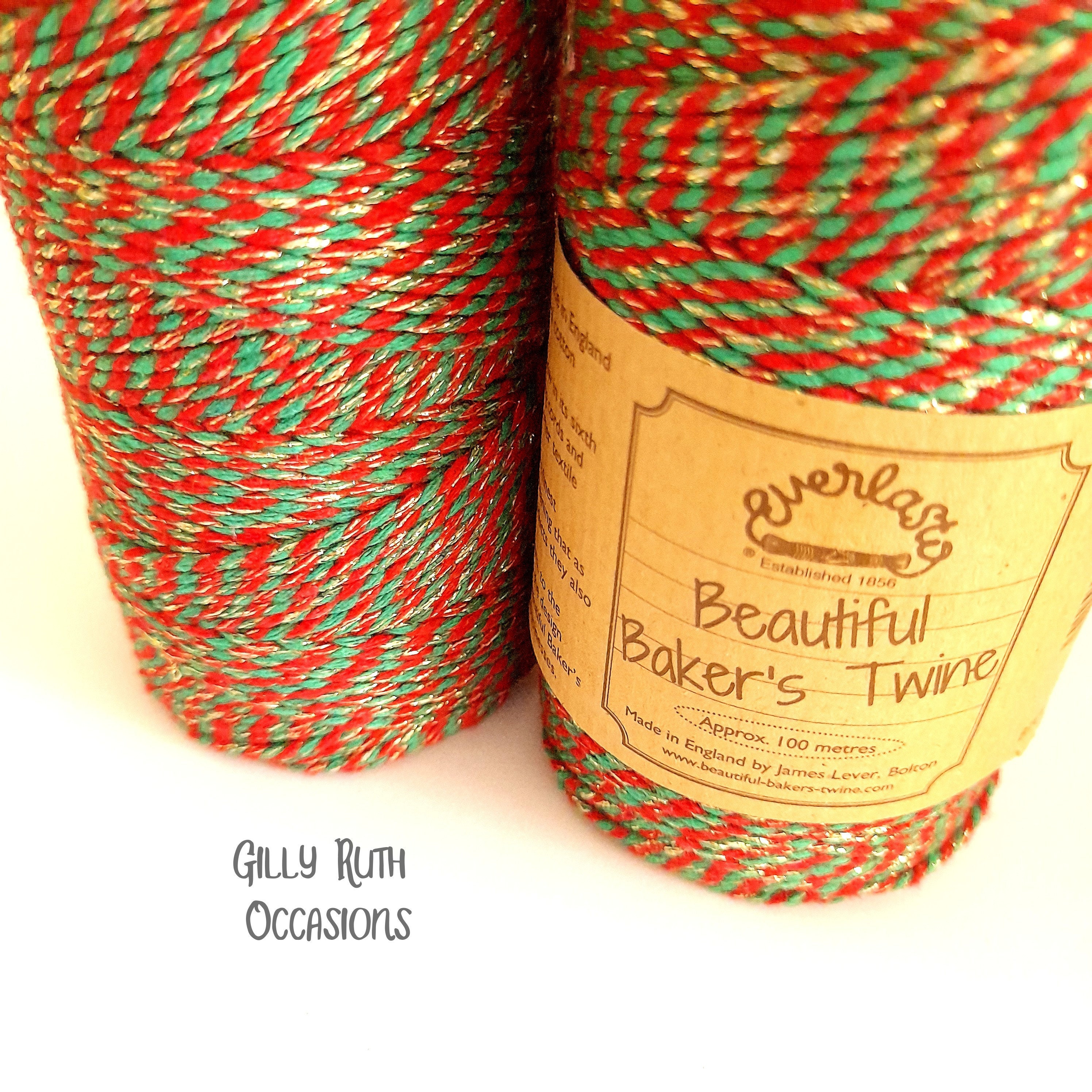 Red Bakers Twine Decorative Craft String (110 Yards) on Sale Now
