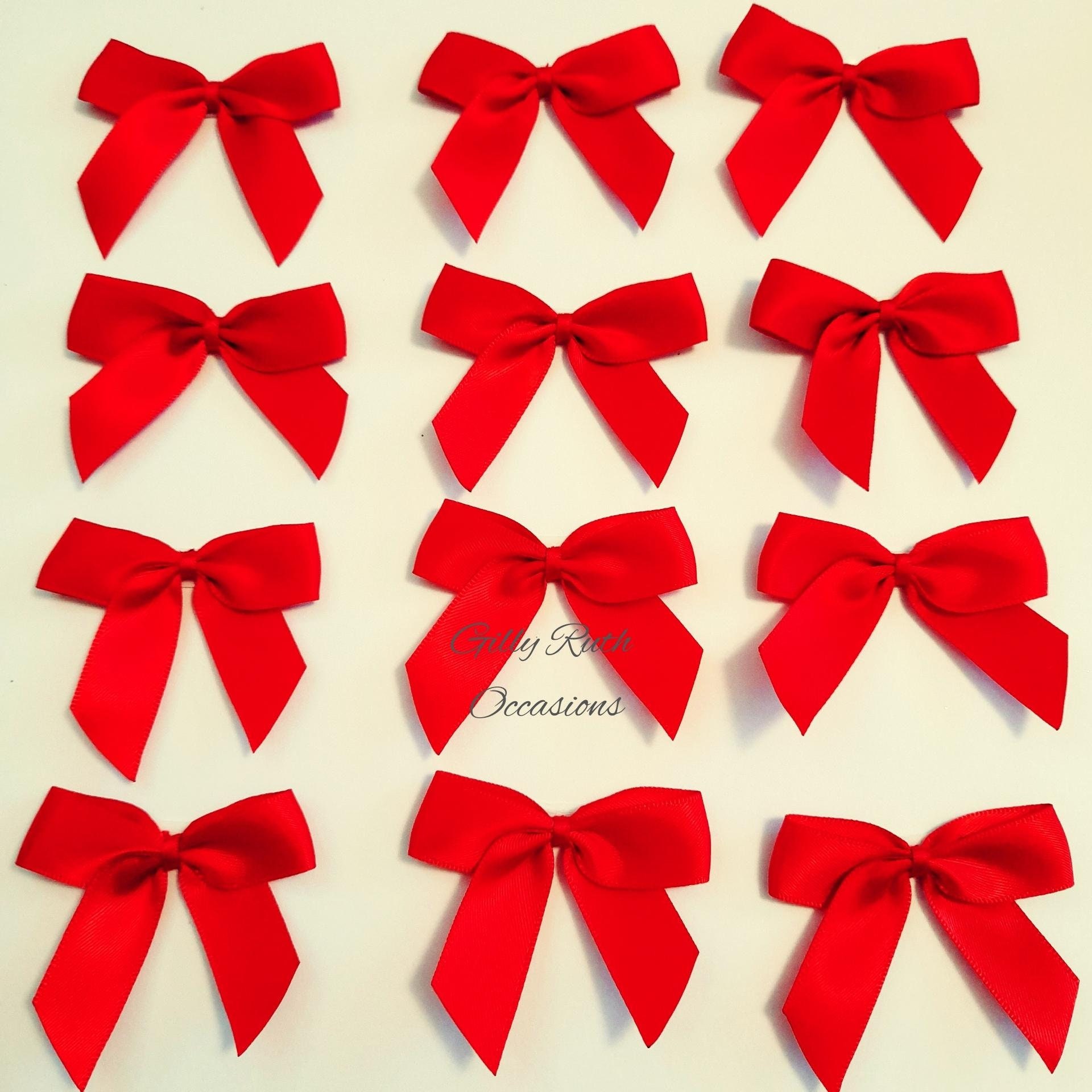 Red Ribbon For Gift Wrapping(10cm 22m)