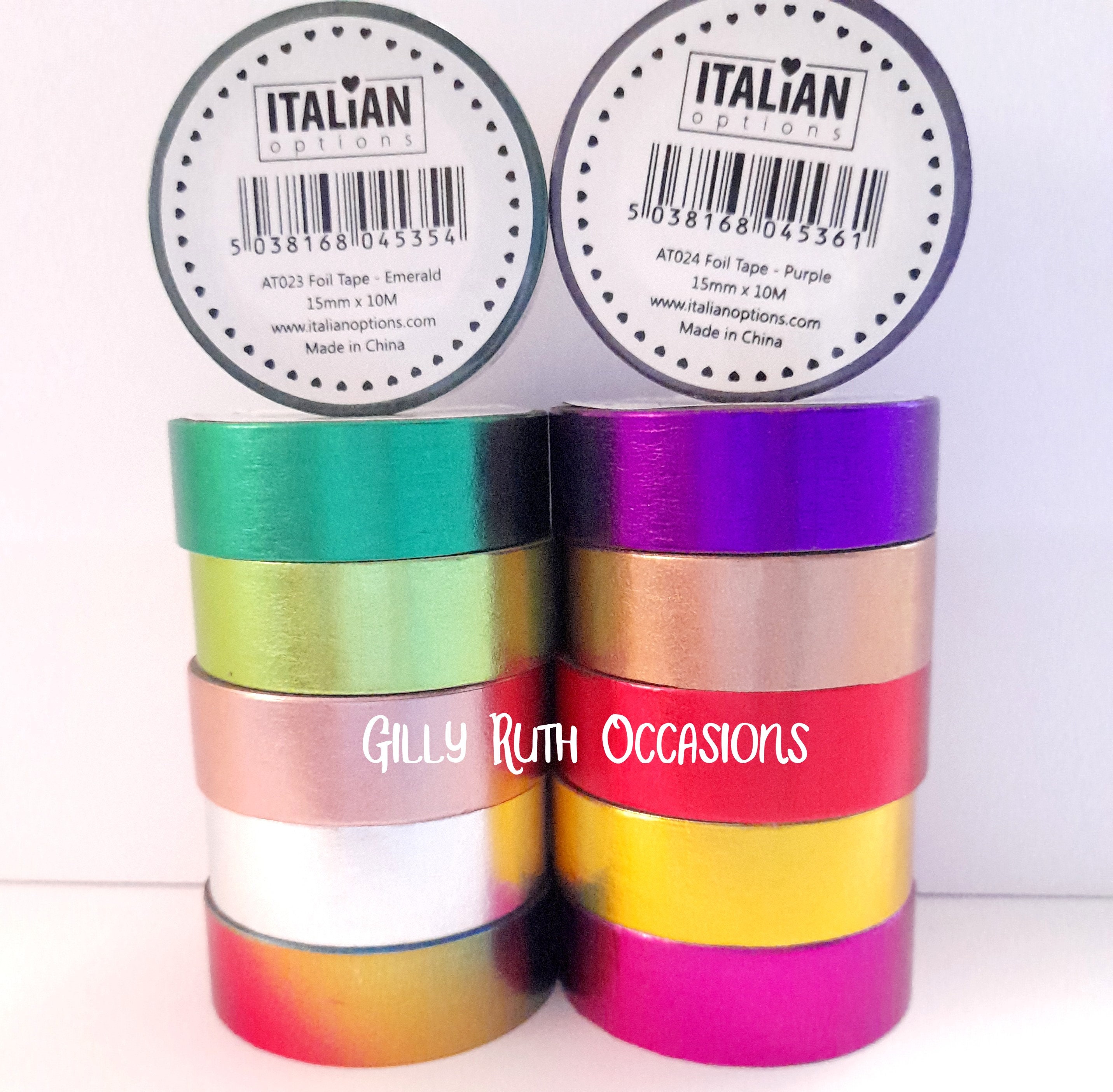 Purple Holographic Tape, 12mm x 33m, Single Rolls, Prismatic Squares,  Decorative Craft Tape, Planner Tape, Hula Hoop Tape