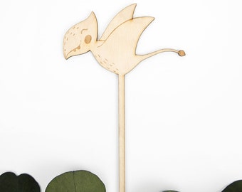 Cake Topper Holz | Dino | Flugsaurier