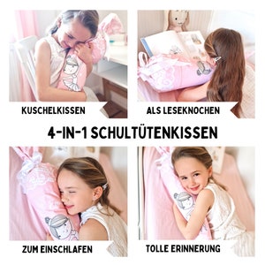 Schultütenkissen Kuschelkissen-Inlett Kissenfüllung für Schultüte 85cm image 6