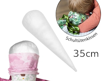 Geschwistertütenkissen | Kuschelkissen-Inlett | Kissenfüllung für Geschwistertüte 35cm