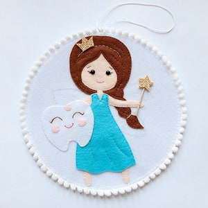 Tooth Fairy / Lost Tooth / Felt Tooth Fairy / Tooth Keeper / Tooth Pocket / Baby Teeth