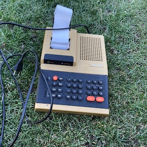 ELKA 55 Electric calculator / Office assistant /Vintage digital calculator /Elka calculator /Electric retro Calculator /Electronic Device