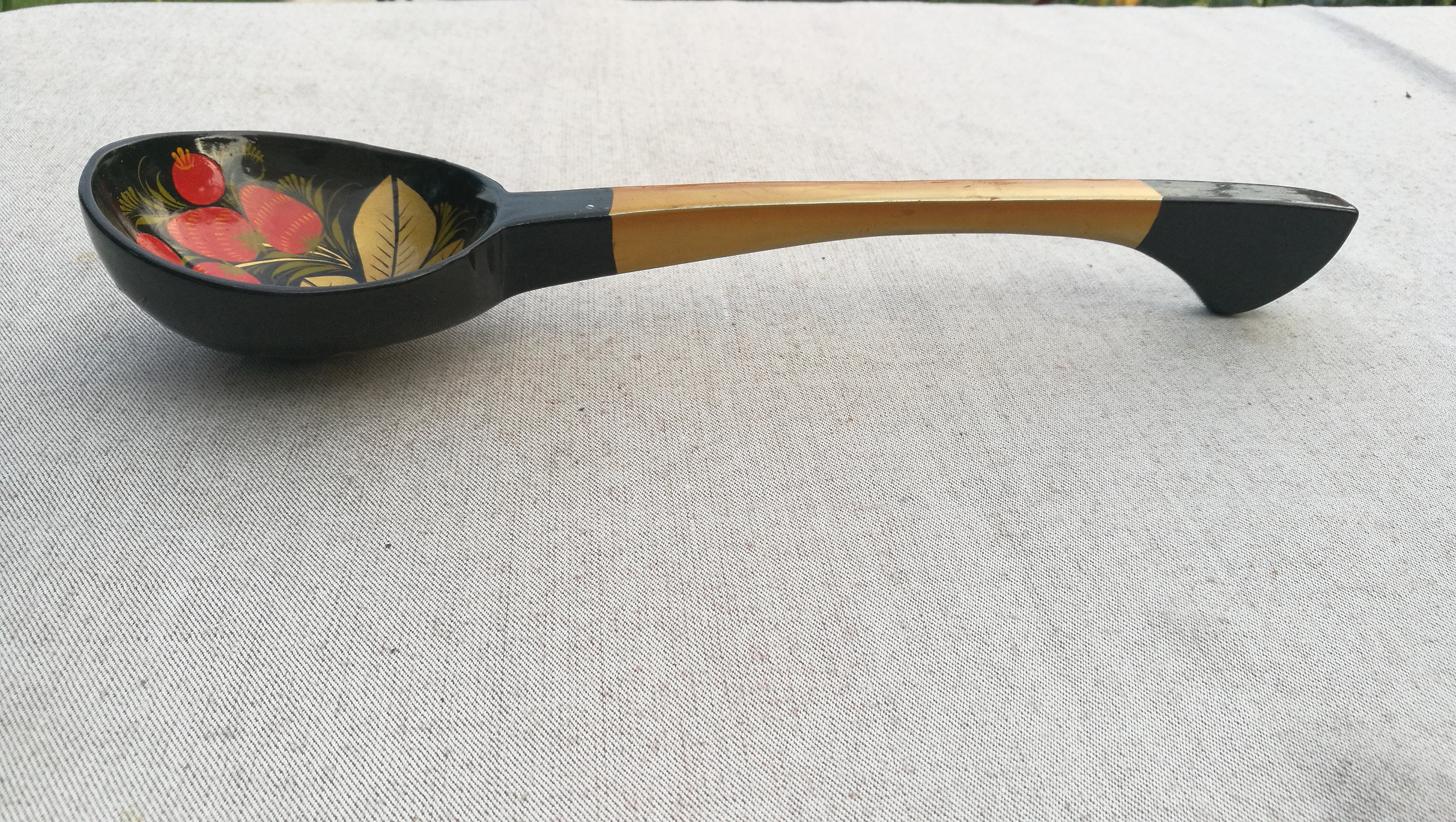 Ensemble De Cuisine Vintage Soviétique Khokhloma - 1984 URSS - Original - Occasion