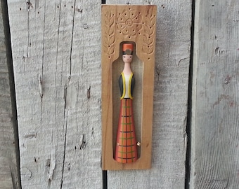 Wall Decor / Door decoration / Vintage decor /Old decor/Carved Wooden Panel /Sculpture Collectible /Handmade decor /Unique decor /Wood decor