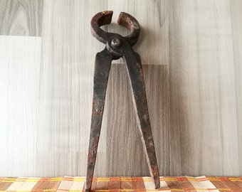 Antique tools / Antique pliers / Open pincers / Vintage pincers / Antique tool / Antique tongs / Pliers pincers / handmade antique