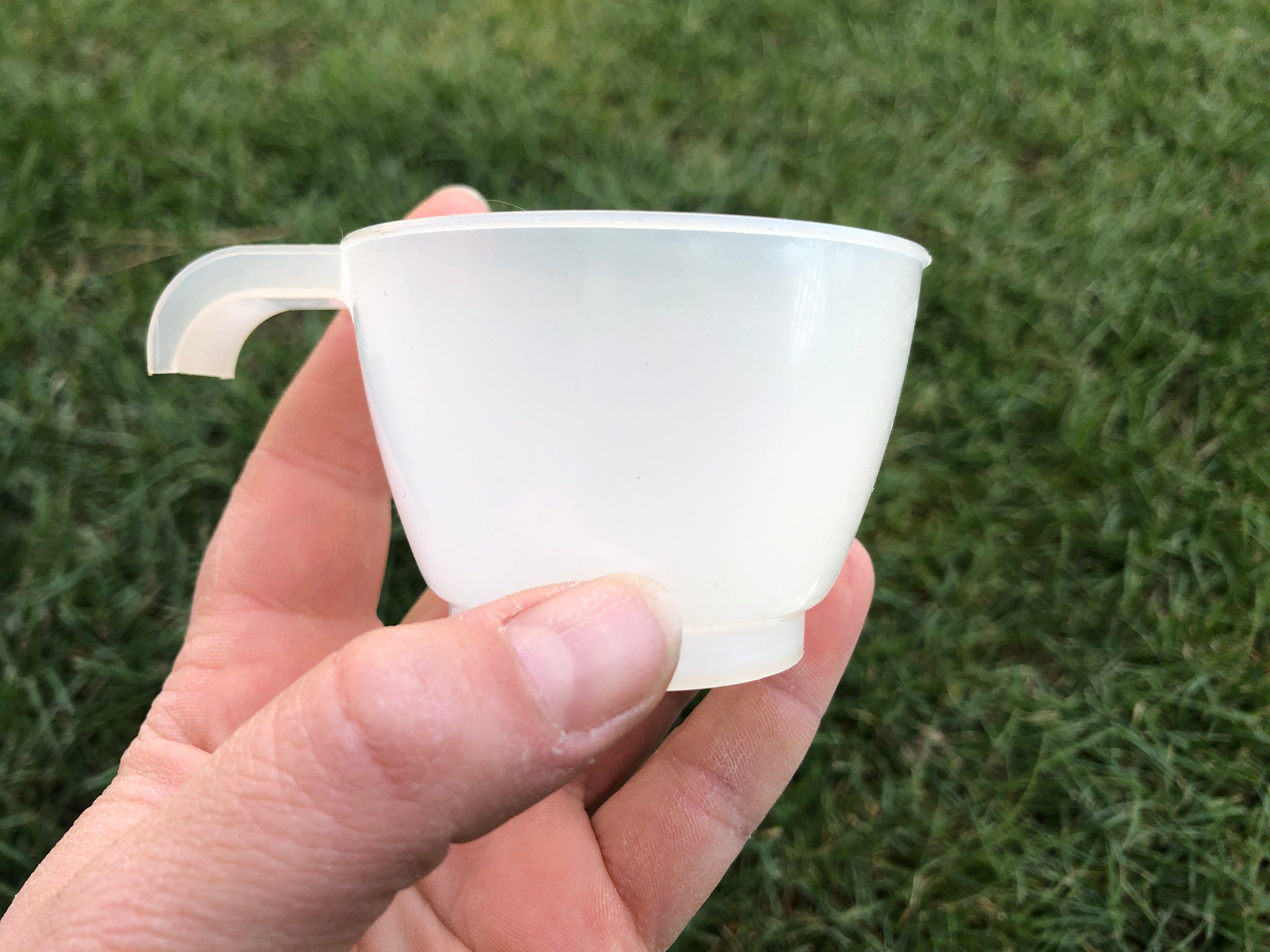 Plastic Coffee Cups / Small Coffee Cups / Set of 7 Vintage Etsy