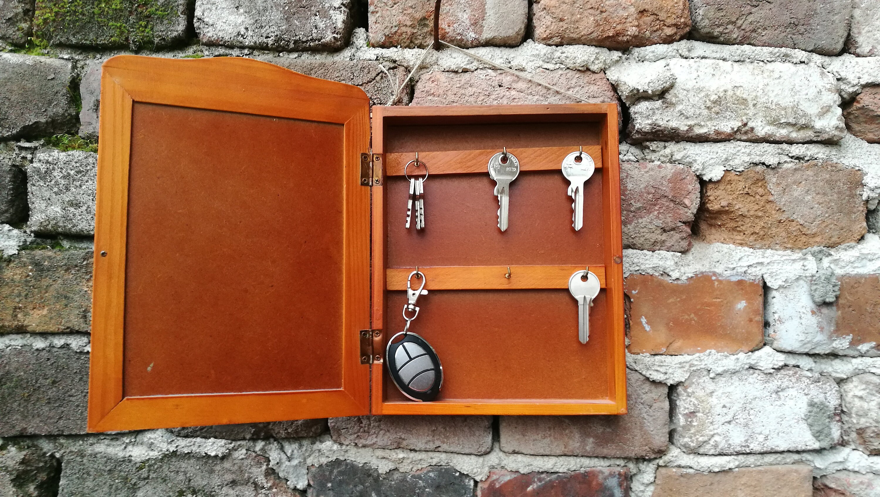 Wooden Key Box / Art Box / Home Decor / Key Holder / Key Etsy