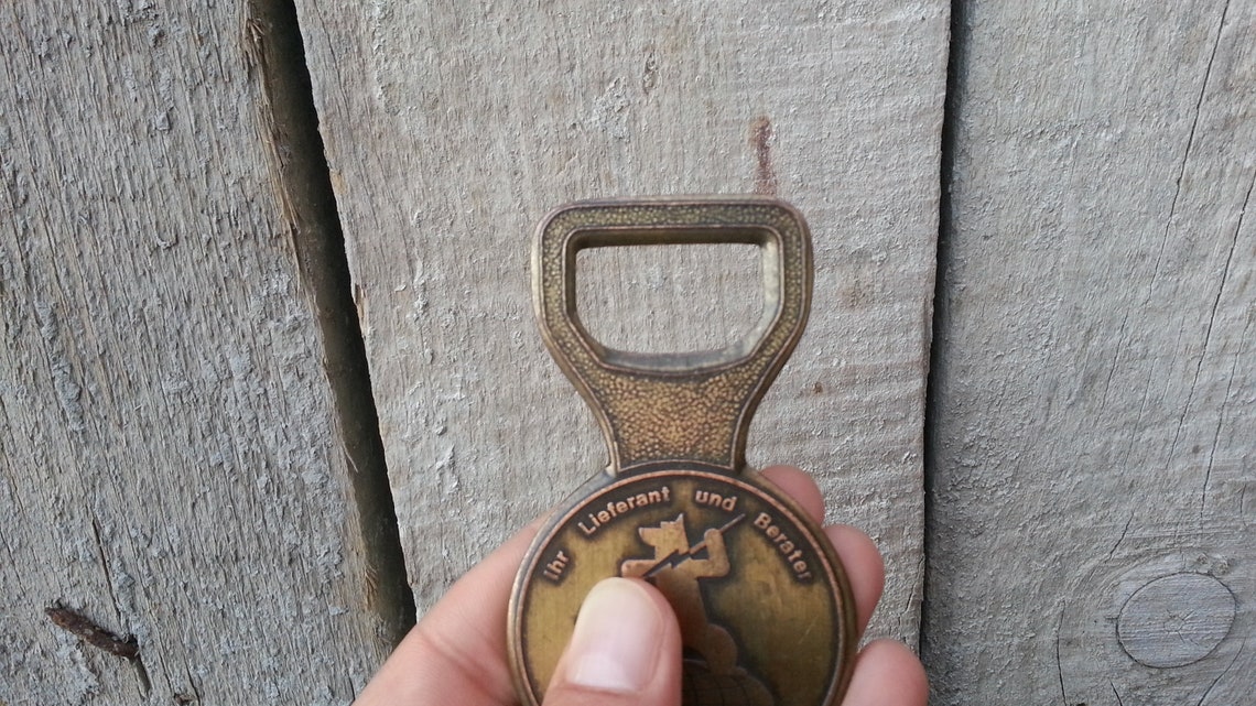 Bottle Opener From Vintage Driver Metal