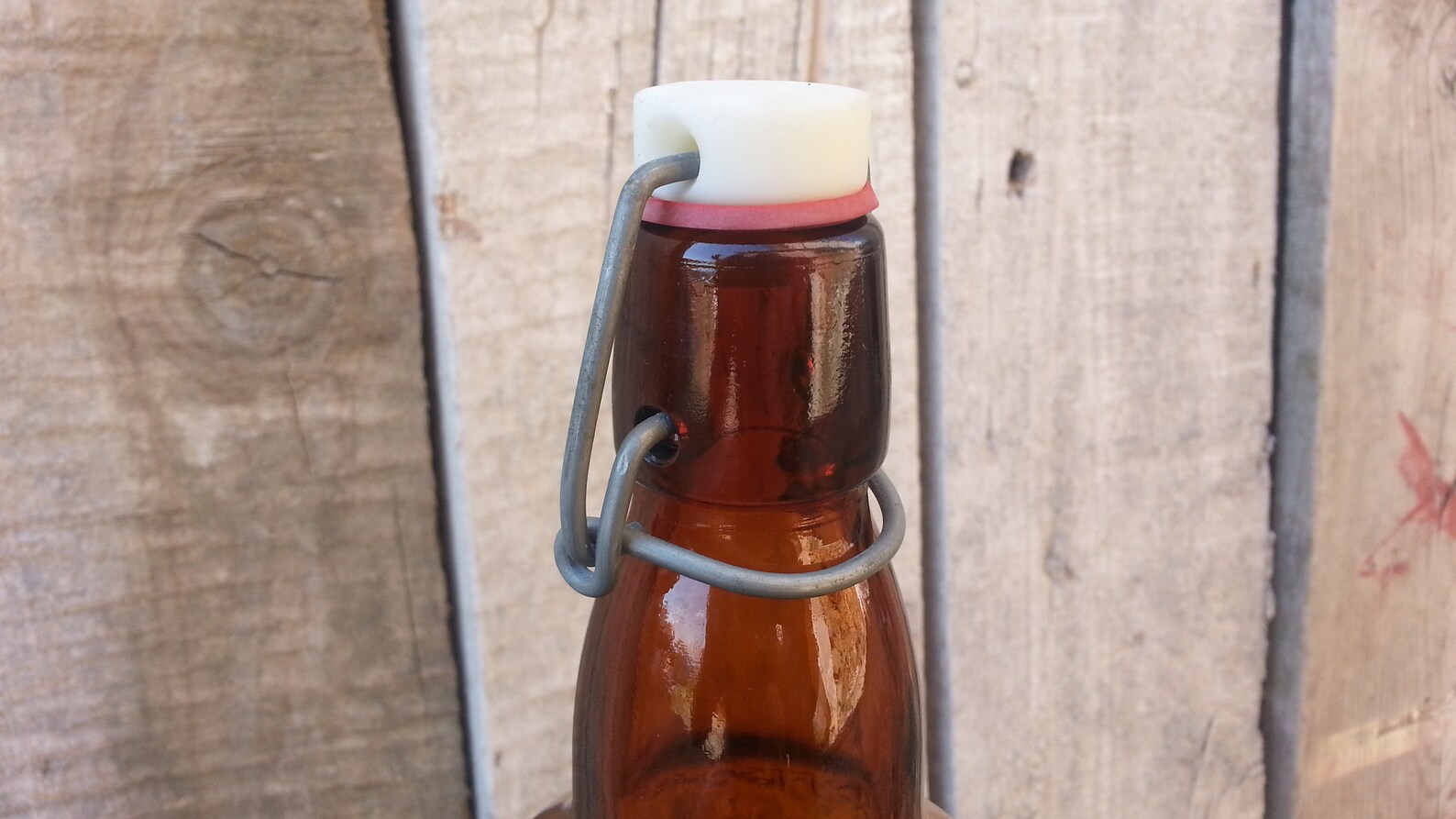 Old Glass Bottle / A Primitive Bottle / Rustic Barware / Water Etsy