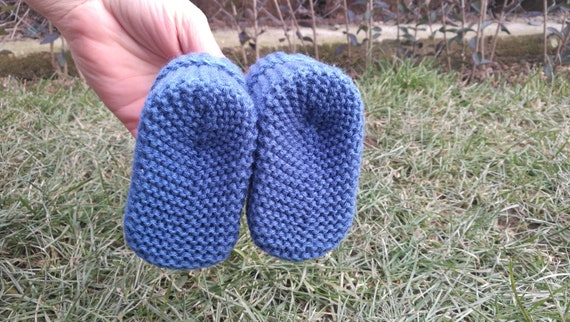 Baby slippers / Knitted booties / Baby boots / Ba… - image 6