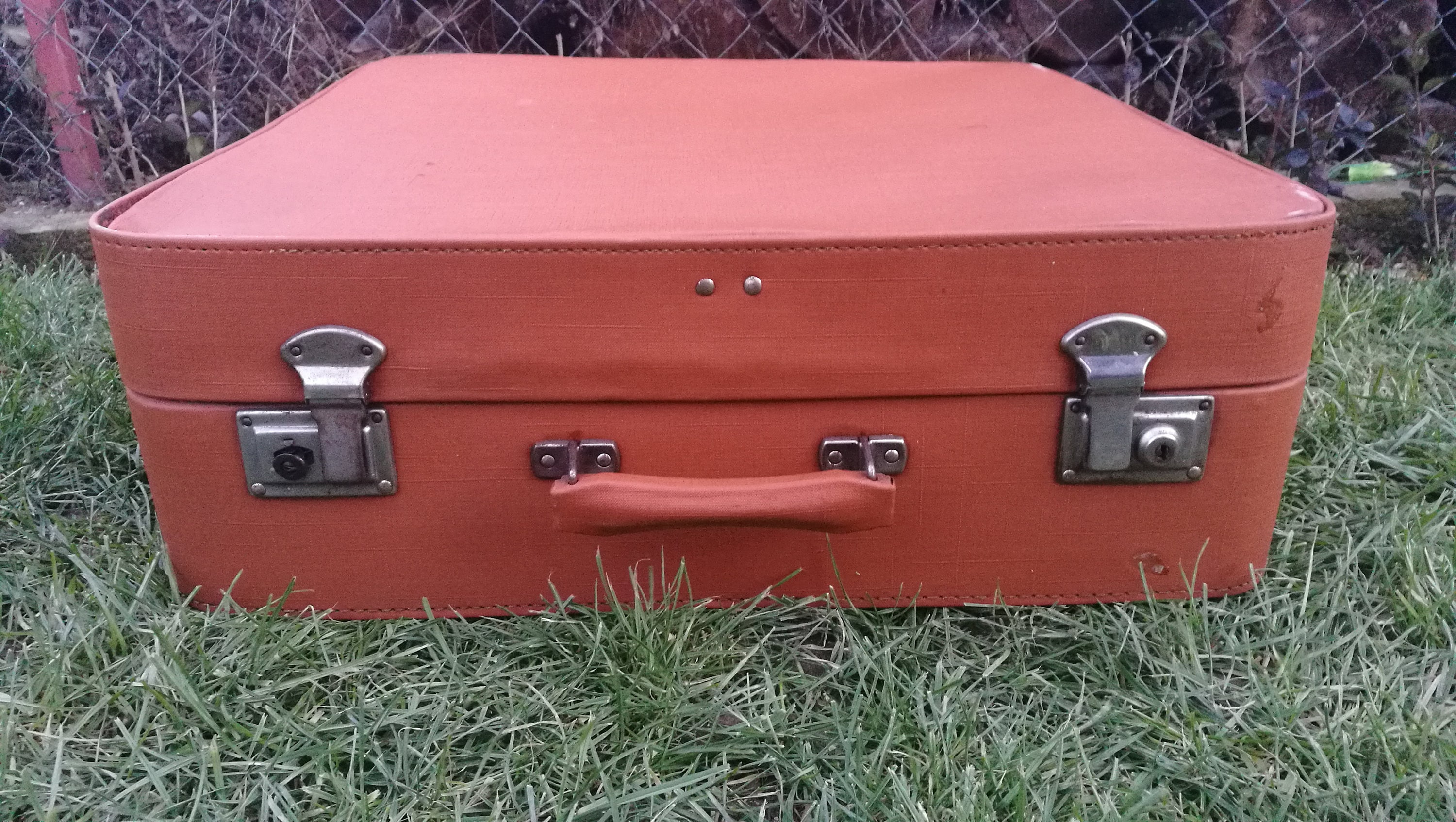 Large Suitcase / Vintage Suitcase /antique Large Suitcase / Etsy
