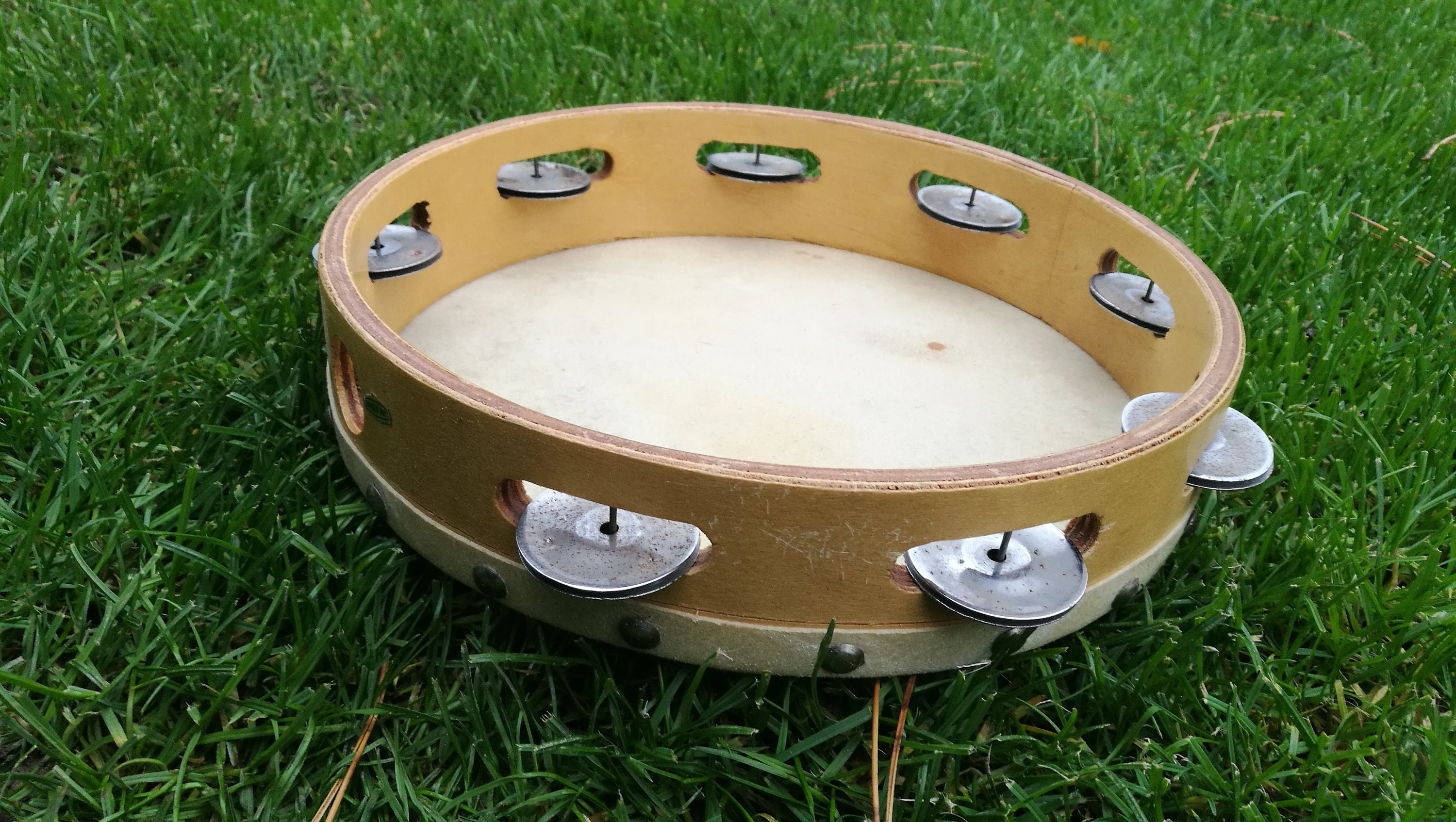 Vintage Tambourine /historic Old Time Music /authentic Vintage Etsy UK