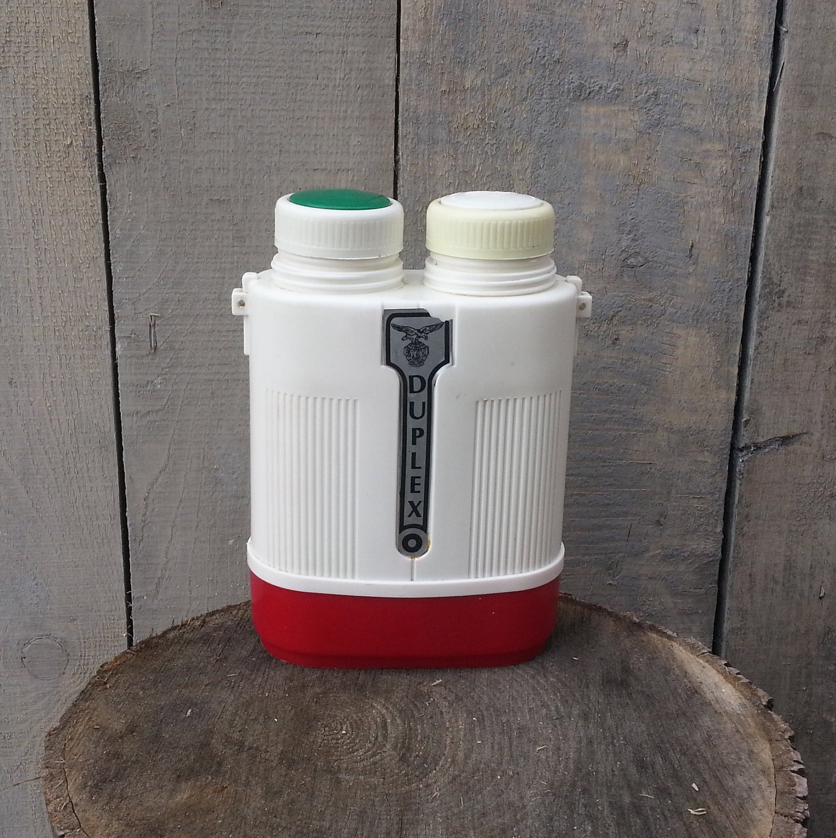 Termo doble /Made in India / Duple thermos /Vintage travel thermos /Retro vacuum thermos / Camping thermos / Vacuum flask / Kitchen décor