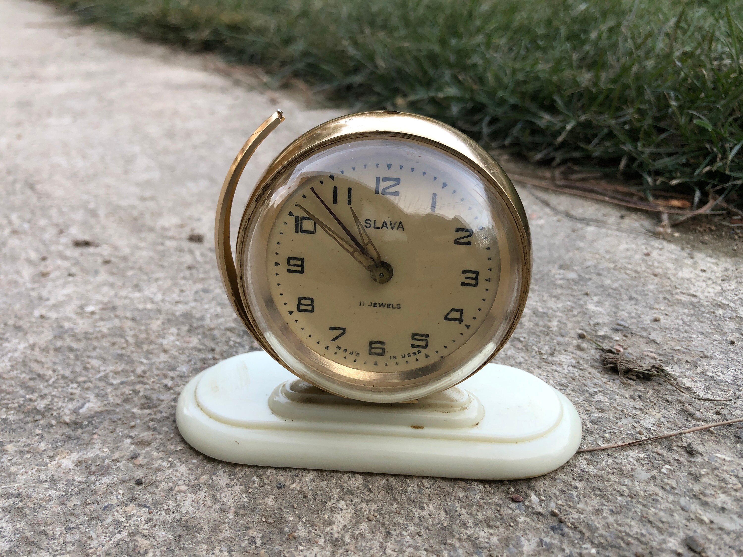 Clocks Home & Living Soviet space russian alarm clock USSR mechanical