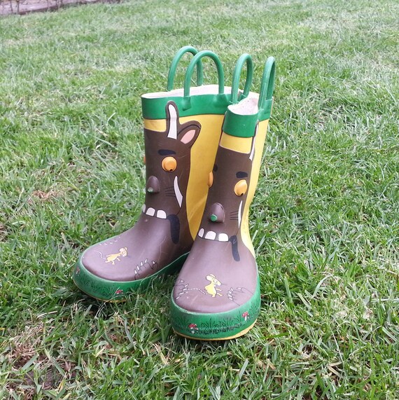 kids winter rubber boots