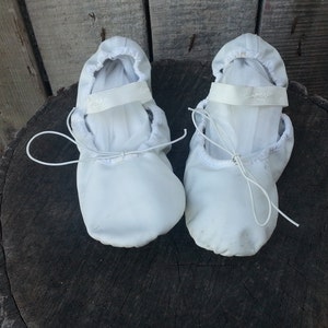 Zapatillas de ballet / Zapatillas vintage / Zapatillas de cuero / Zapatos deportivos / Regalo para niños / Zapatillas de viaje de lino / Zapatillas de casa elegantes