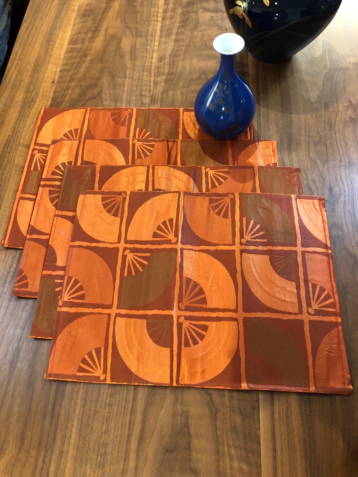 Set of 4pcs. /table centerpiece mat/ vase mat/antique Etsy