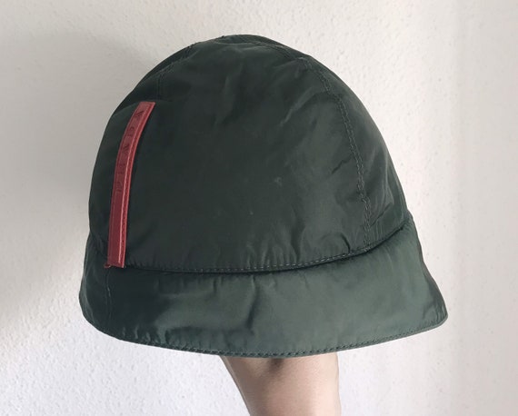 1999 PRADA nylon rain hat