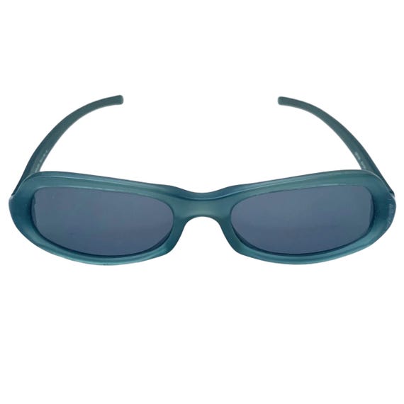 小物 00s PRADA half rim sunglasses green Prada Sunglasses: Sophisticated Green Frame
