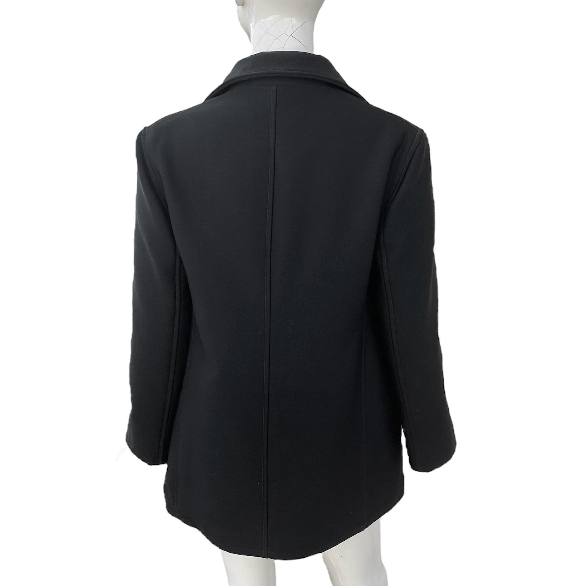 Miu Miu FW 1997 Black Coat With Fleece Lining - Etsy