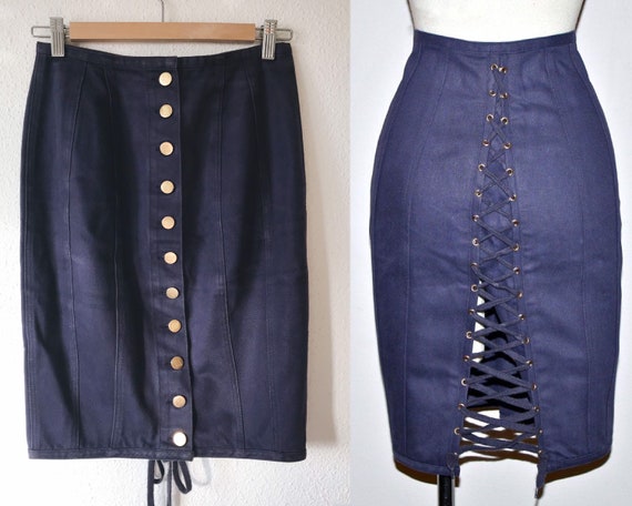 Vintage Jean Paul GAULTIER corset skirt