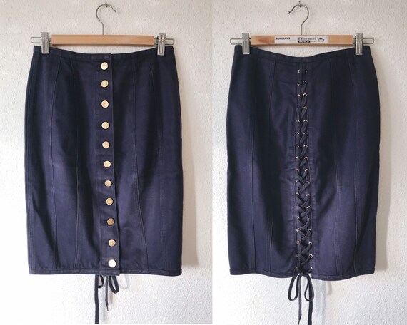 Vintage Jean Paul GAULTIER corset skirt