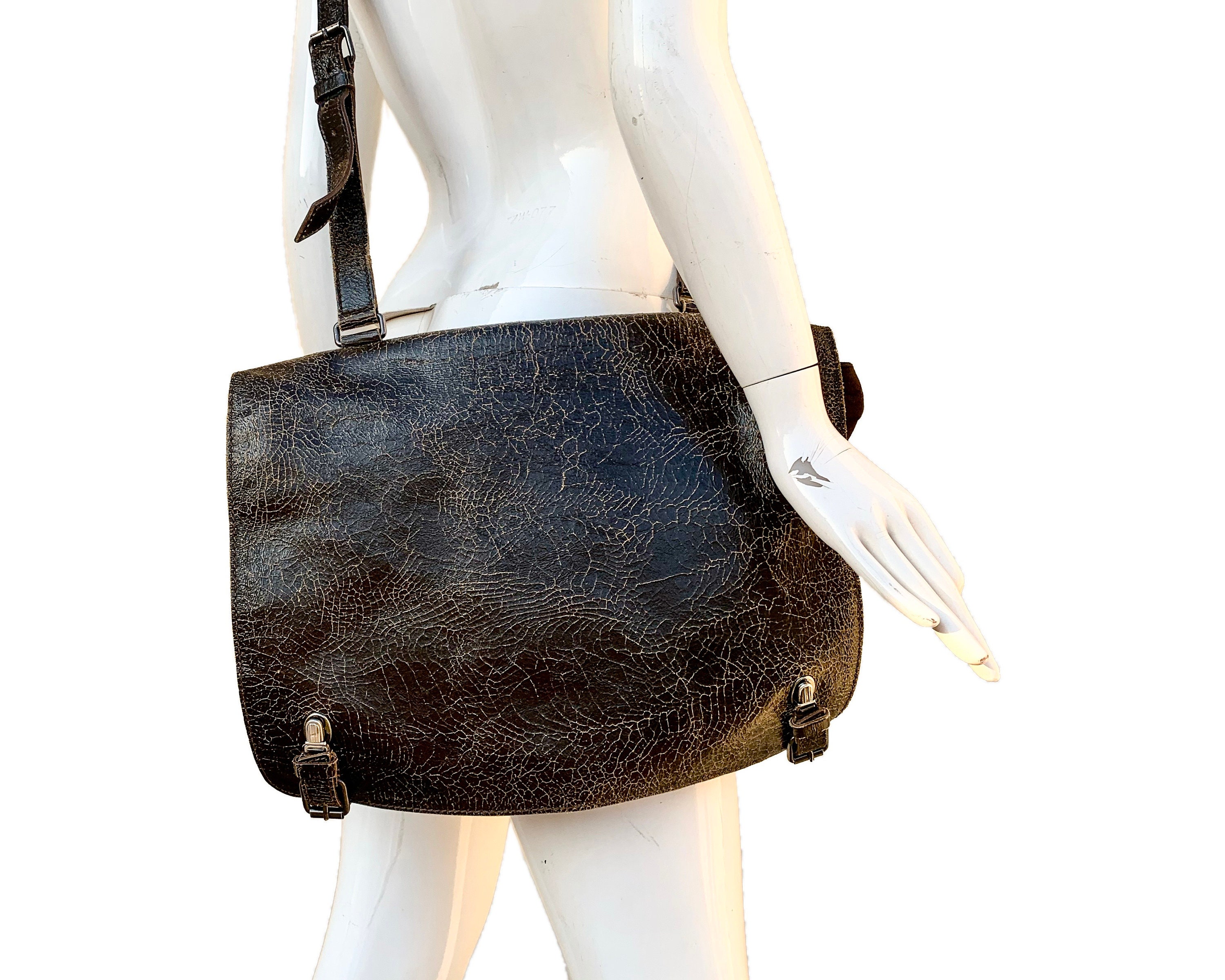 Miu Miu Brown Leather Small Handbag — UFO No More