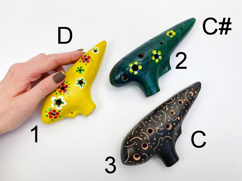 The Okarina / Ceramic Clay Musical Instruments / Ocarina / Etsy