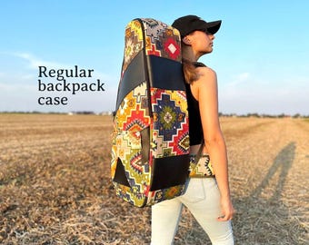 Hurdy-Gurdy BACKPACK CASE / Gurdy Protective Case / Oxford Cloth Case / Protection