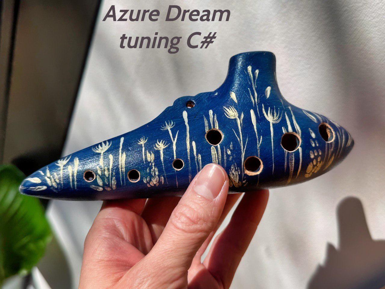 The Okarina / Ceramic Clay Musical Instruments / Ocarina / Natural