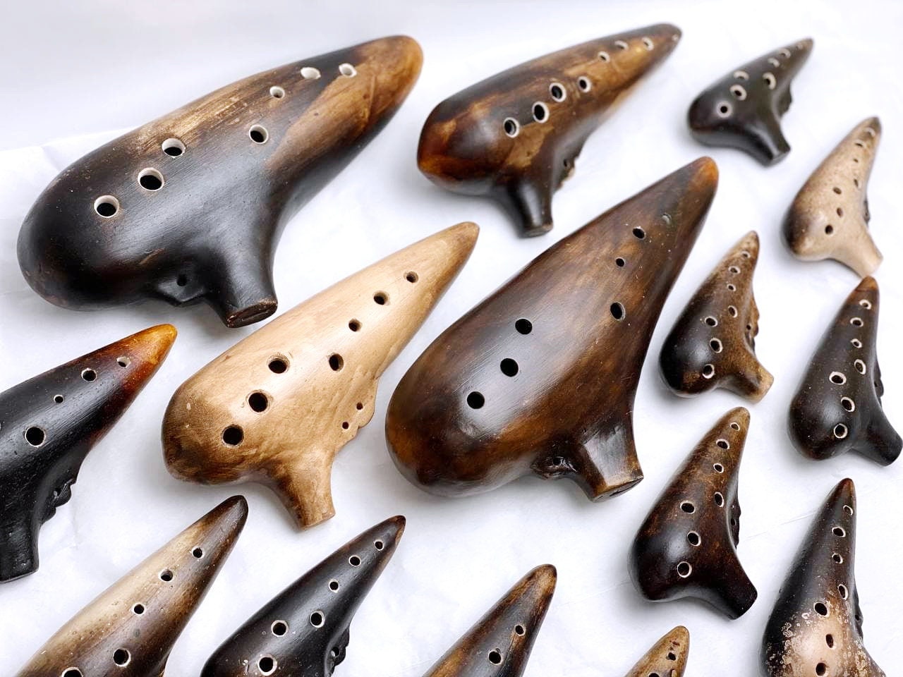 L'Okarina / Instruments de musique en argile céramique / Ocarina