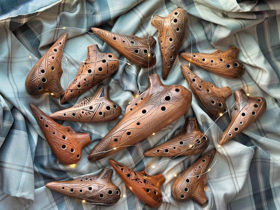 L'Okarina / Instruments de musique en argile céramique / Ocarina