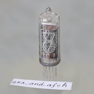 IN-14 Nixie Tube 1 pc NEW unsoldered Tested Excellent condition