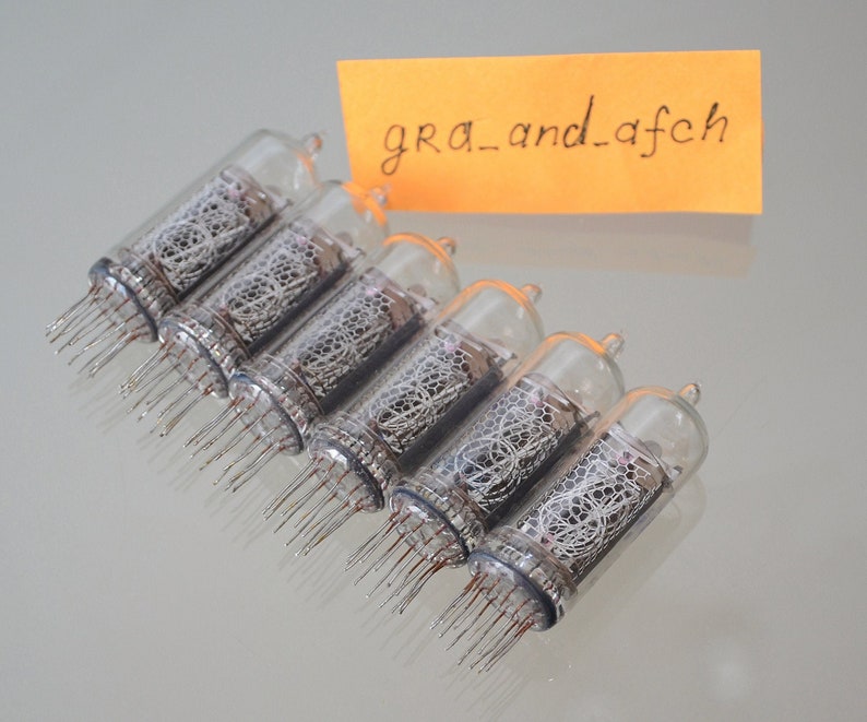 IN-14 Nixie Tubes [6 Pcs] - Etsy