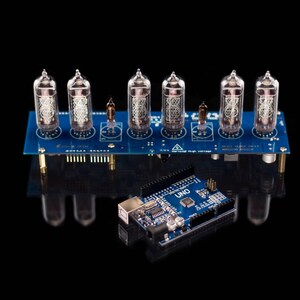 DIY KIT for IN-14 Arduino Shield NCS314 Nixie Tubes Clock [with Options ...