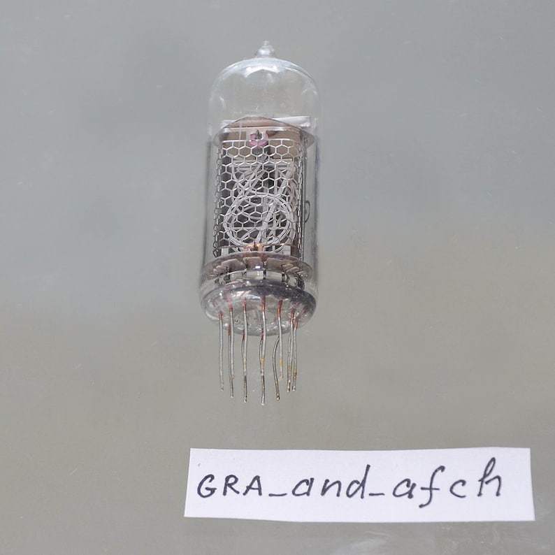 IN14 Nixie Tube 1 Pc NEW Unsoldered Tested Excellent Etsy