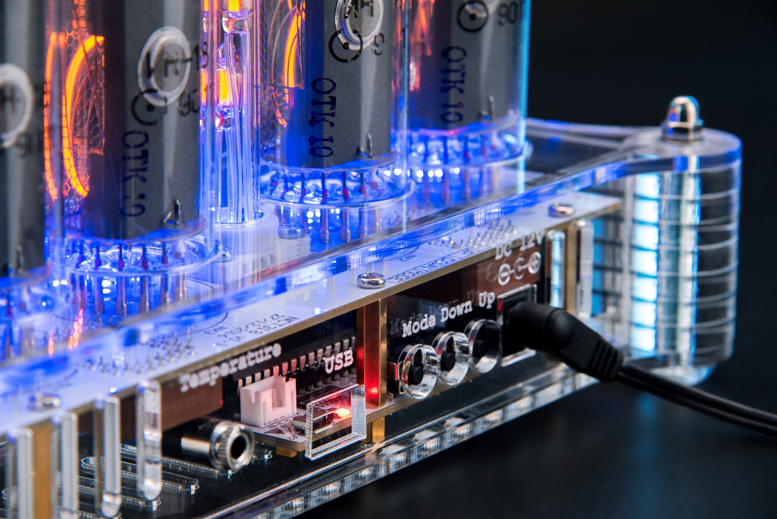 Vintage 1992 Year In-3 Nixie Tube Bulbs 100pcs/lot : Orange Glow Indicators For DIY, Nixie Clock Separator, Etc - Foto 10