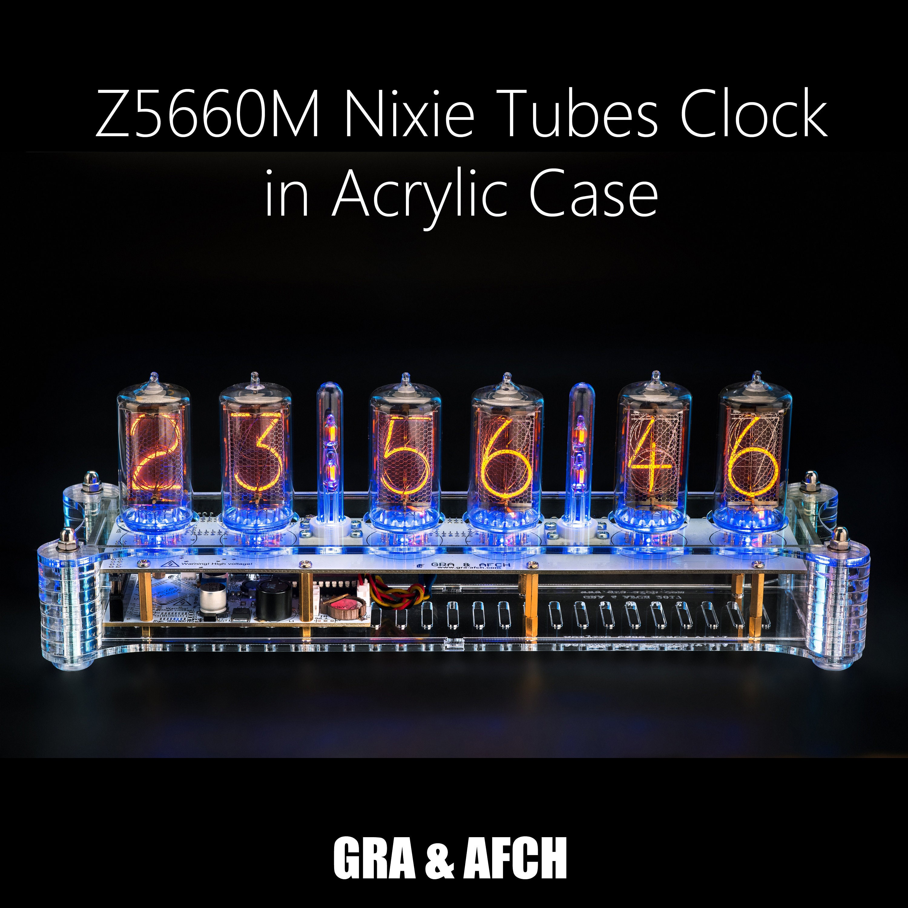 ニキシー管 Z5660M 4個セット Z5660m nixie clock - Etsy 日本