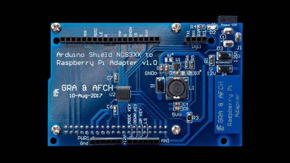 Nixie Tube Clock IN-14 Raspberry Pi Hat and Shield for Boyfriend