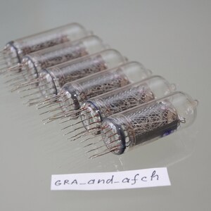 IN-14 Nixie Tubes [6 Pcs] - Etsy