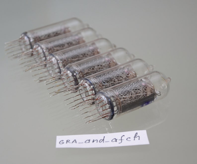 IN-14 Nixie Tubes [6 Pcs] - Etsy