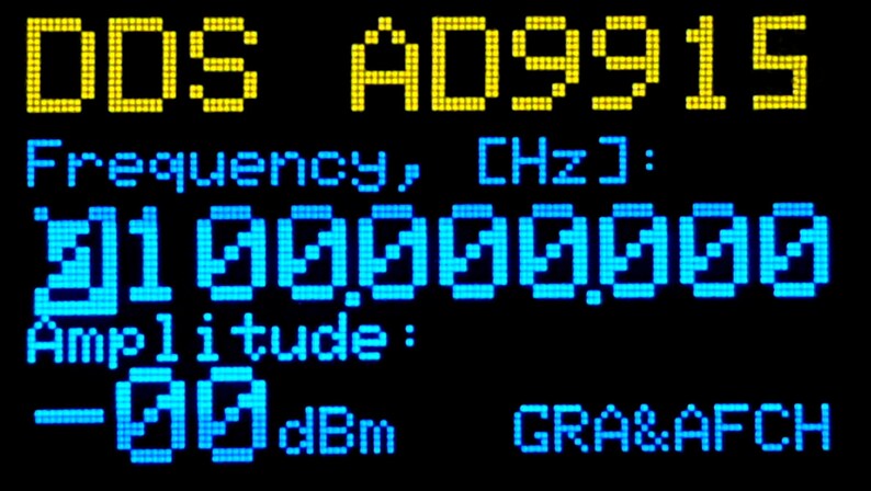 DDS AD9915 Arduino Shield RF Signal Generator [1ghz @3ghz Core Clock ...