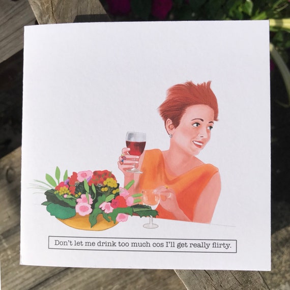 Four Weddings And A Funeral Scarlett Card Any Occasion Etsy