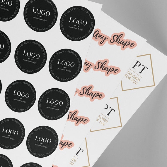 custom round vinyl stickers