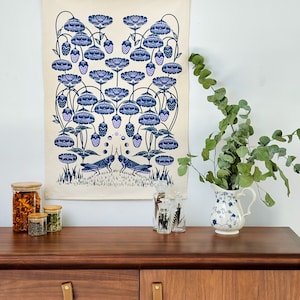 Tea Towel - The Alpine Strawberry Organic Kitchen Towel