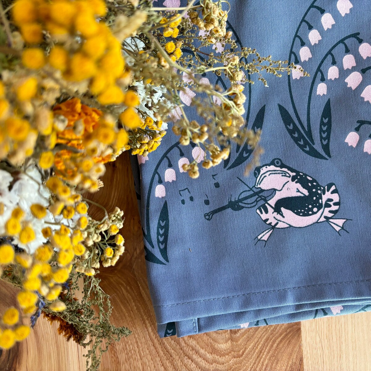 The Lily Of The Valley Kitchen Tea Towel